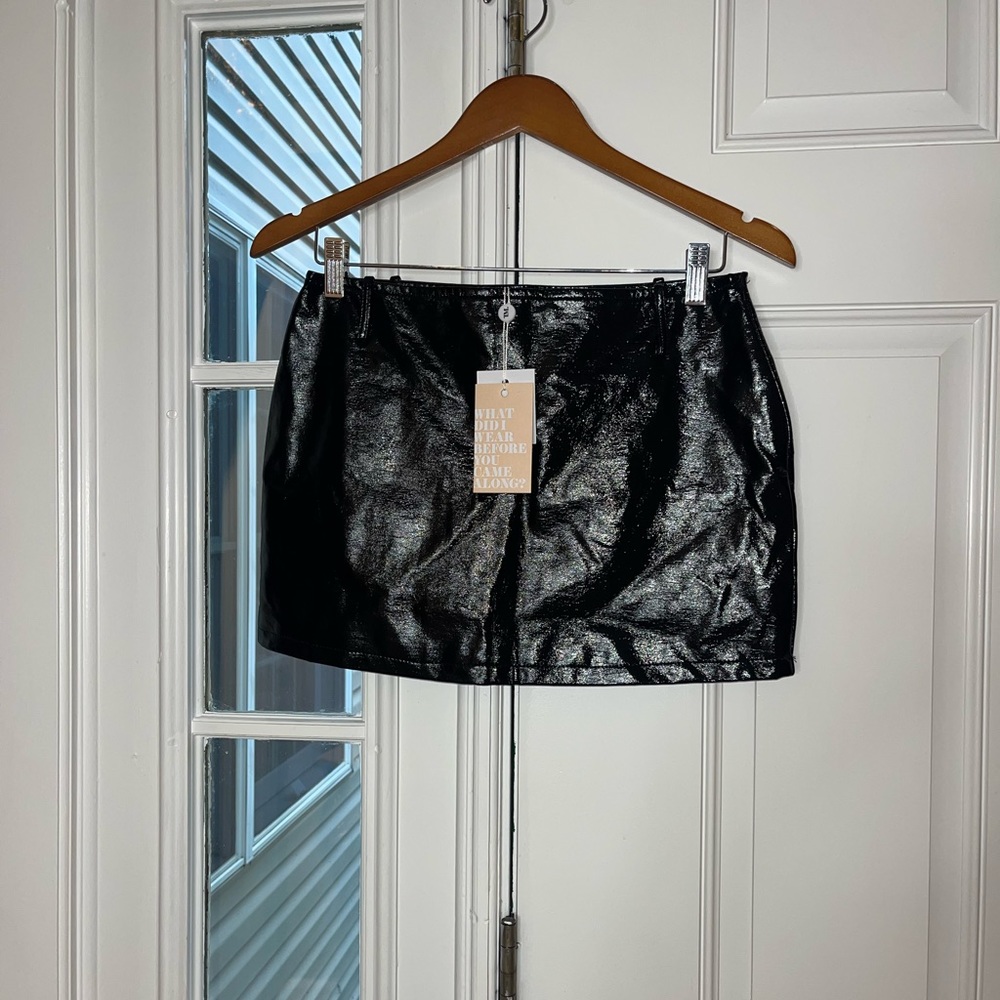 Tiger Mist Low Rise Mini Skirt
